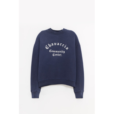 WILLY CHAVARRIA BLACK BEAUTY CHAVARRIA COMMUNITY CENTER STANDARD SWEATSHIRT
